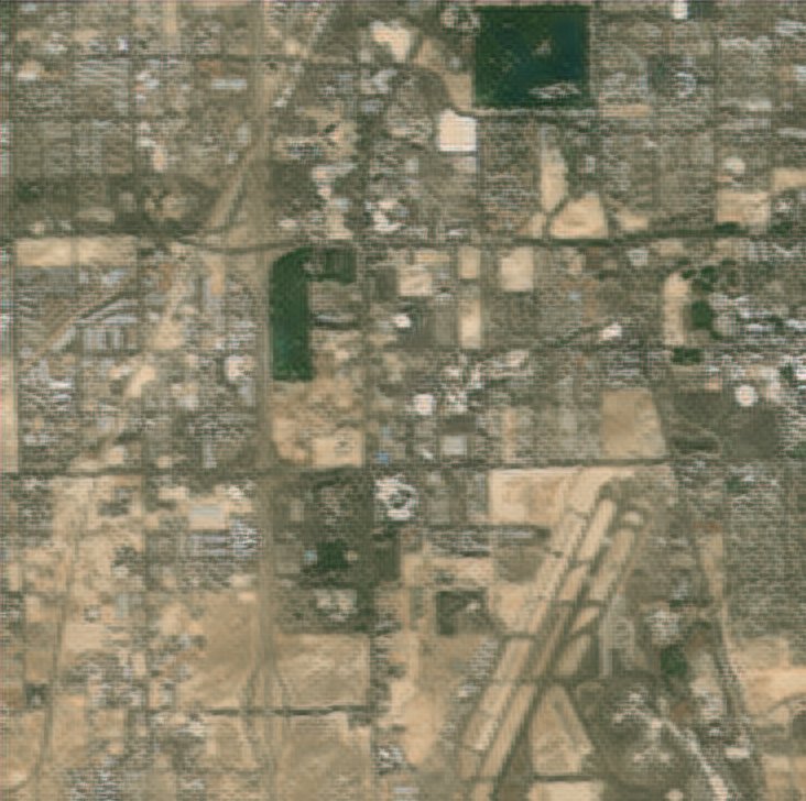 Las Vegas Strip and airport in 1995 — 7.5m FR from the Landsat-5 archive