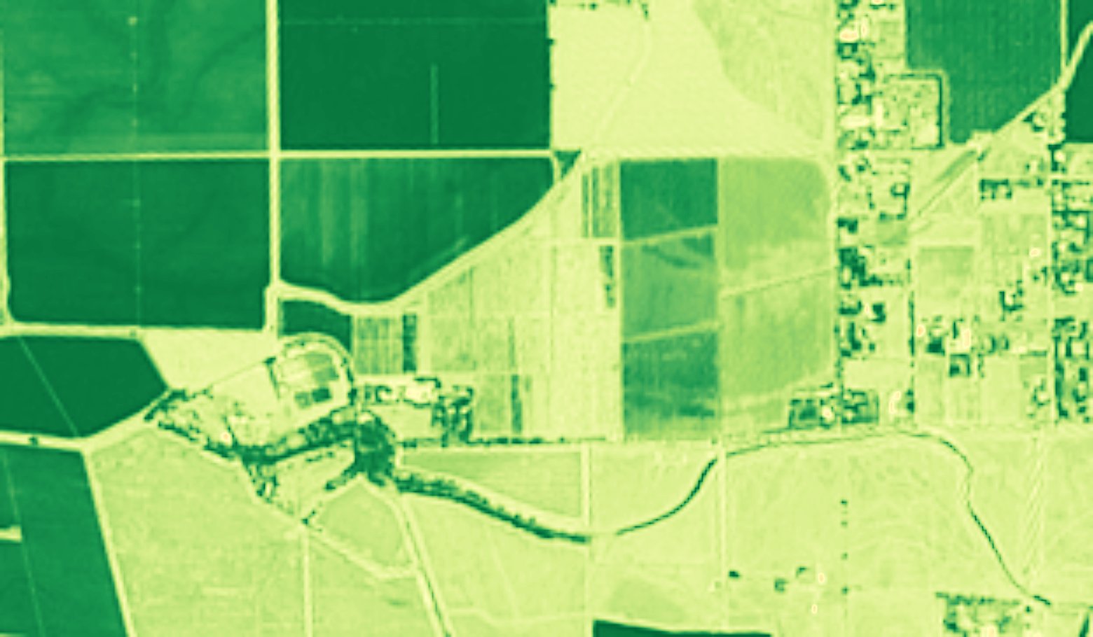 NDVI at 2m — farmland near Davis, California, July 2025