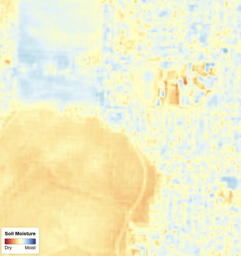 Nevada, USA — Soil moisture · 2m index