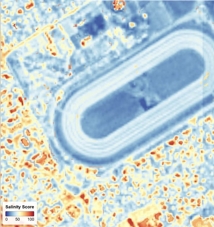 Buenos Aires, Argentina — Soil salinity · 2m index