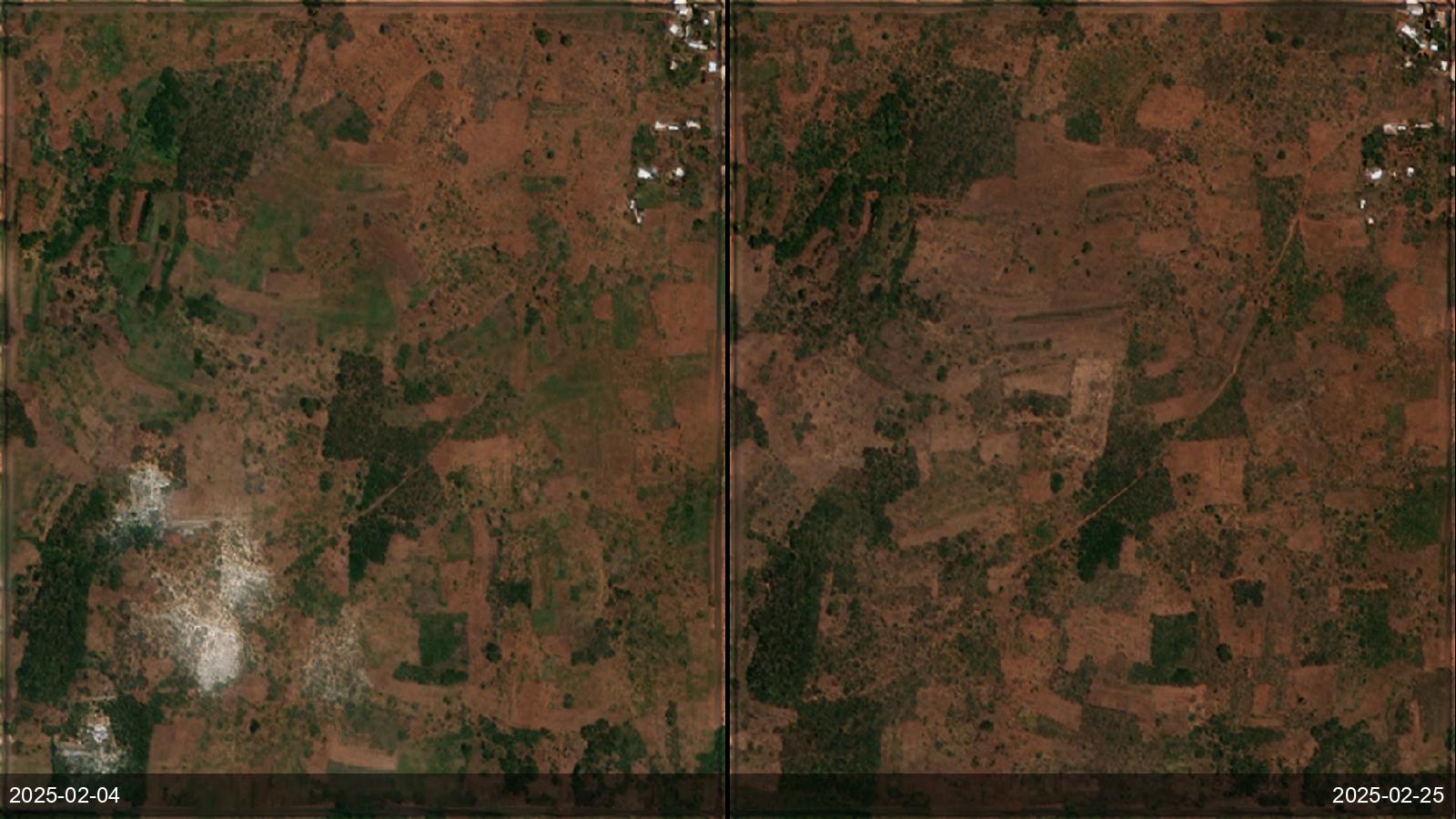 Seasonal field change — Rwanda