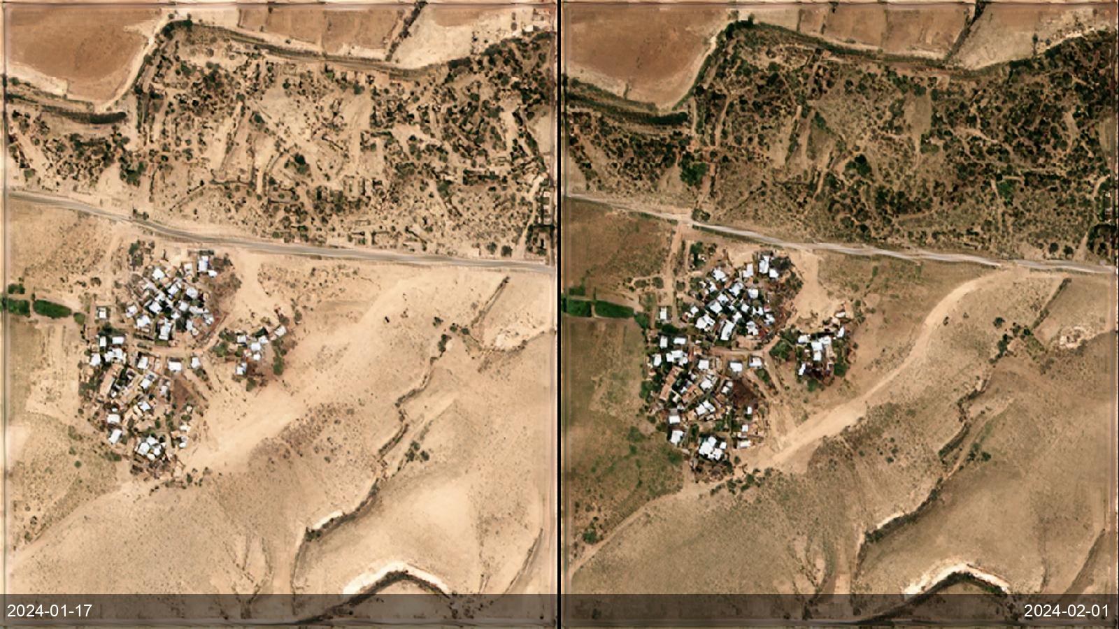 Unrecognised settlement, Umm al-Hiran — Negev
