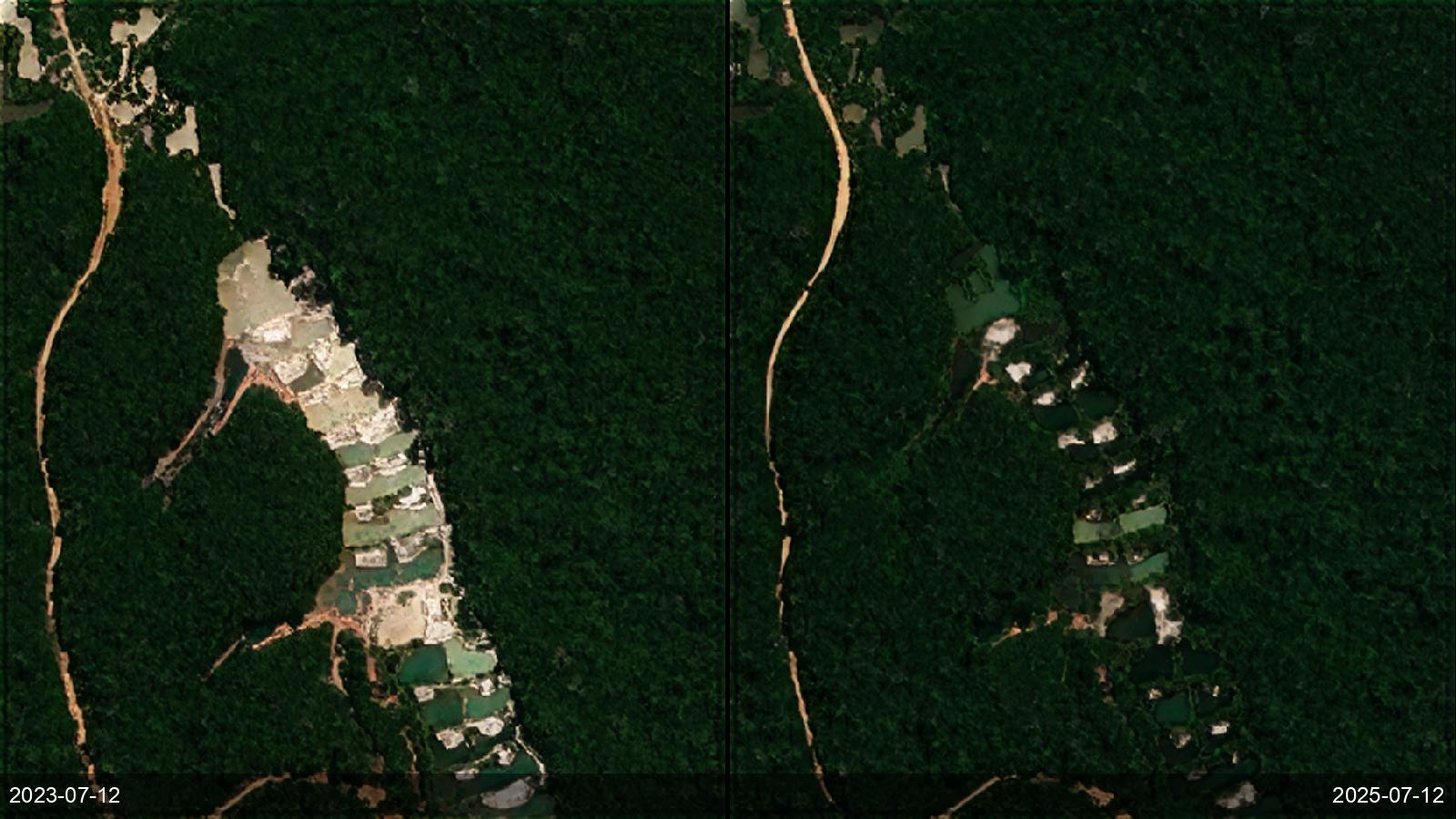 Finding illegal and artisanal mining before it spreads