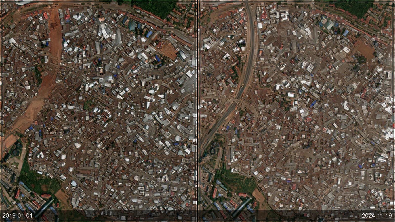 Kibera informal-settlement clearance — Nairobi