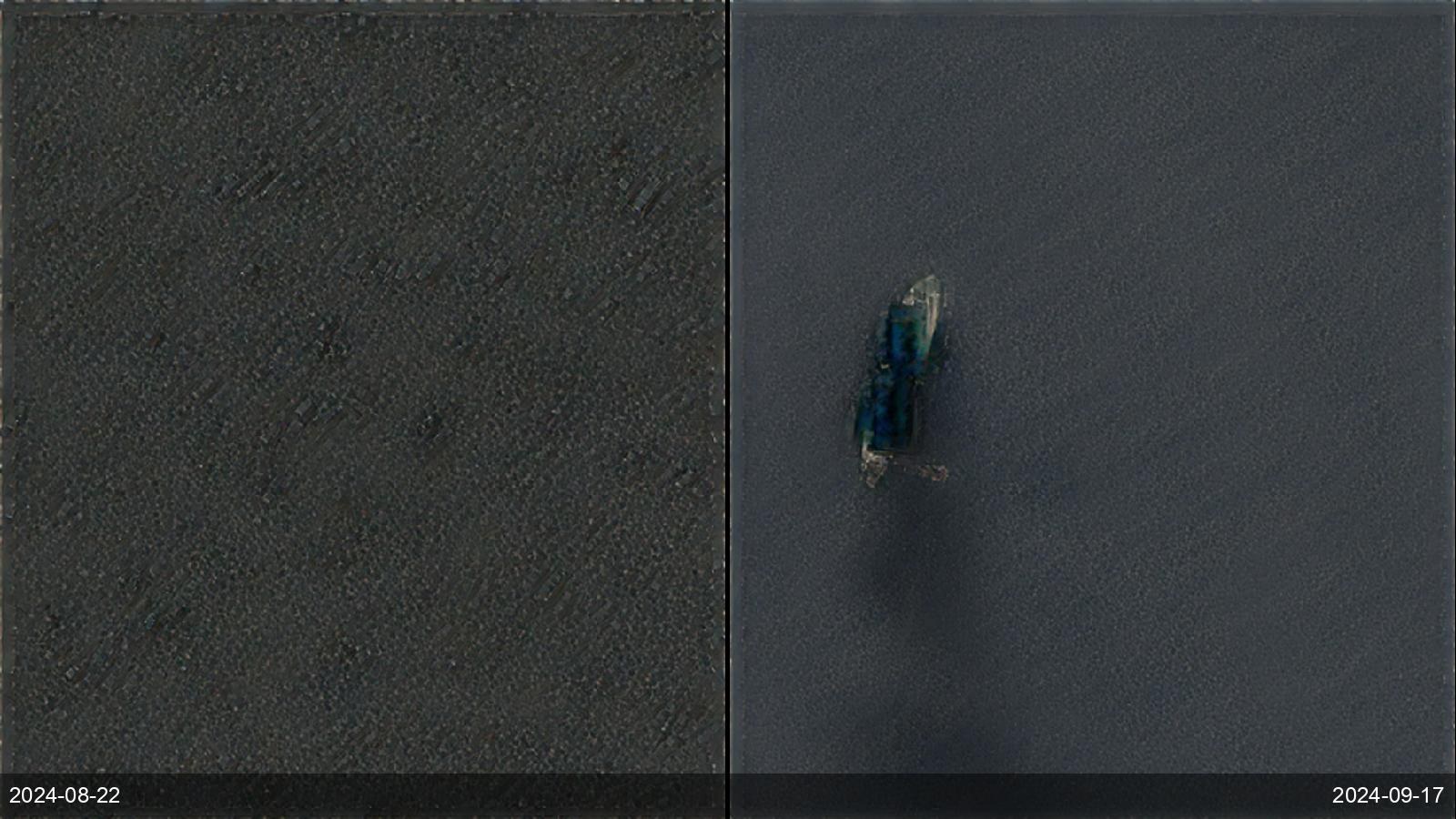 Tanker oil spill — Red Sea