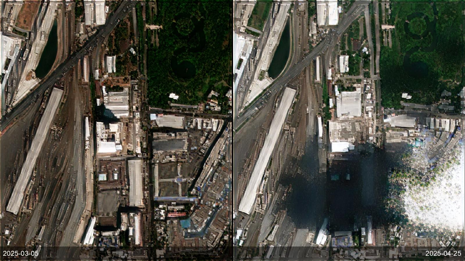 Skyscraper collapse — Bangkok, Thailand