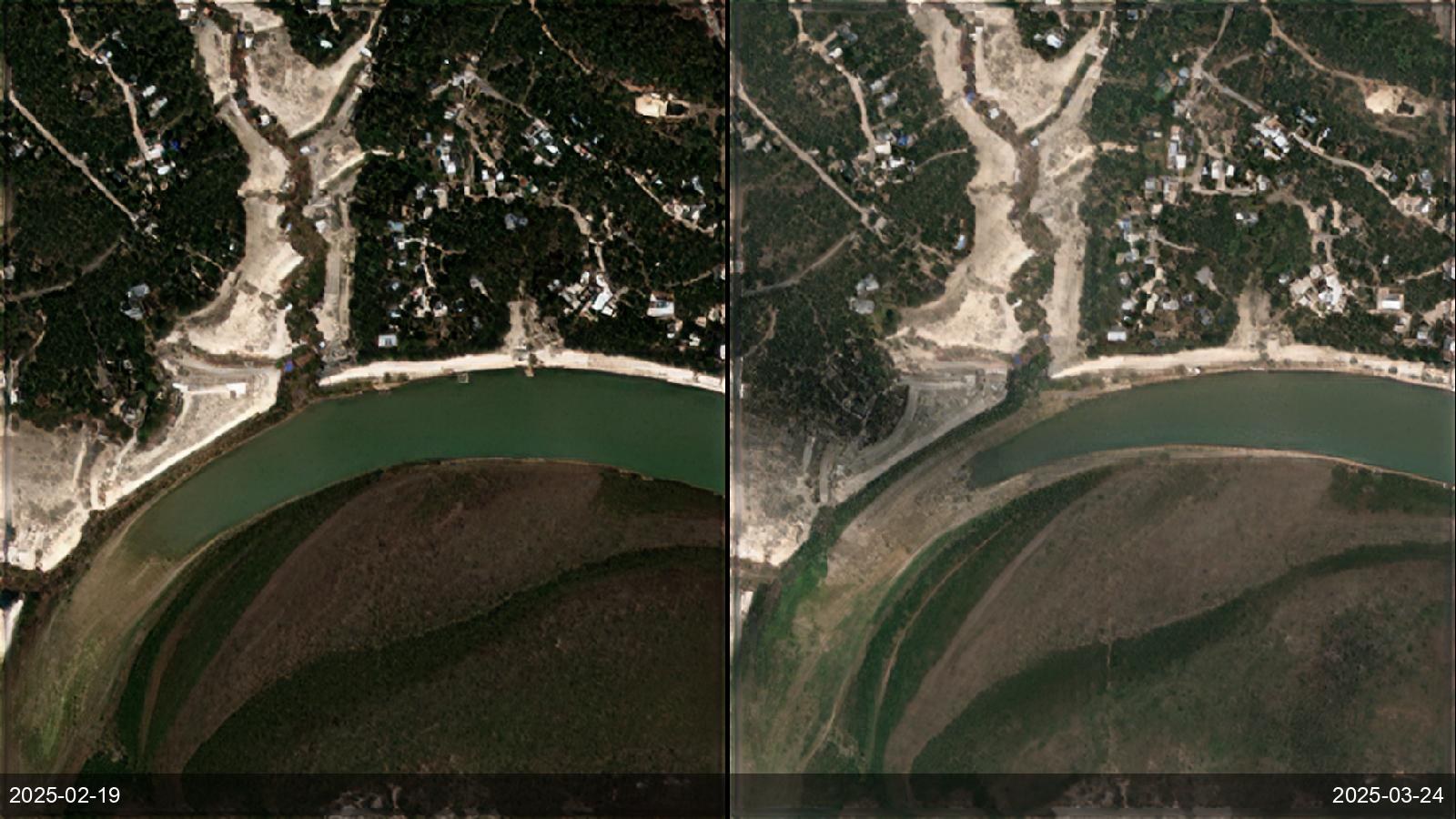 Medina Lake drought — Texas