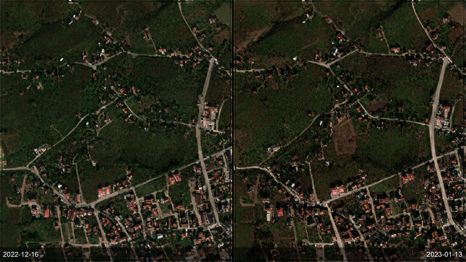 New road construction — Hendek, Turkey